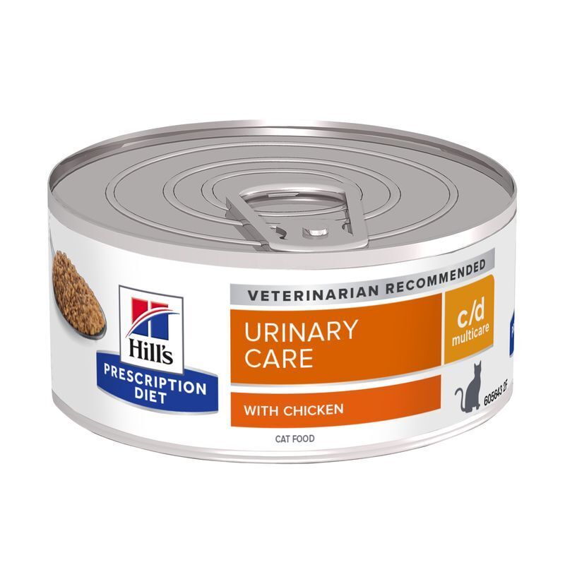 Hill's Urinary Hill's Prescription Diet Urinary Care c/d Multicare mit Huhn 24x156g