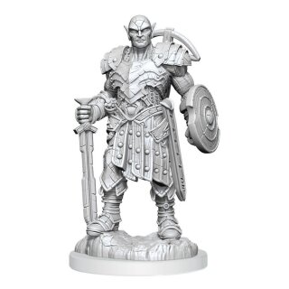 D&D Nolzur's Marvelous Miniatures: Earth Genasi Fighter (2)