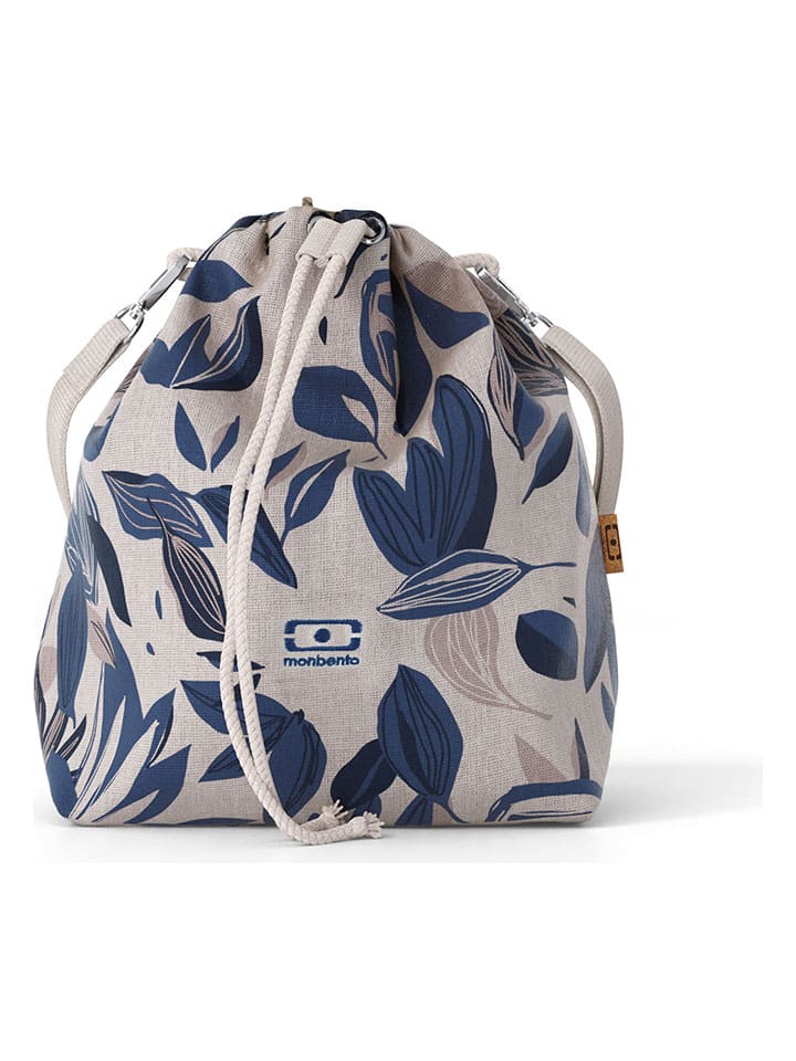 Monbento Lunchtasche in Creme/ Blau - (B)20,5 x (H)25 cm günstig kaufen onesize