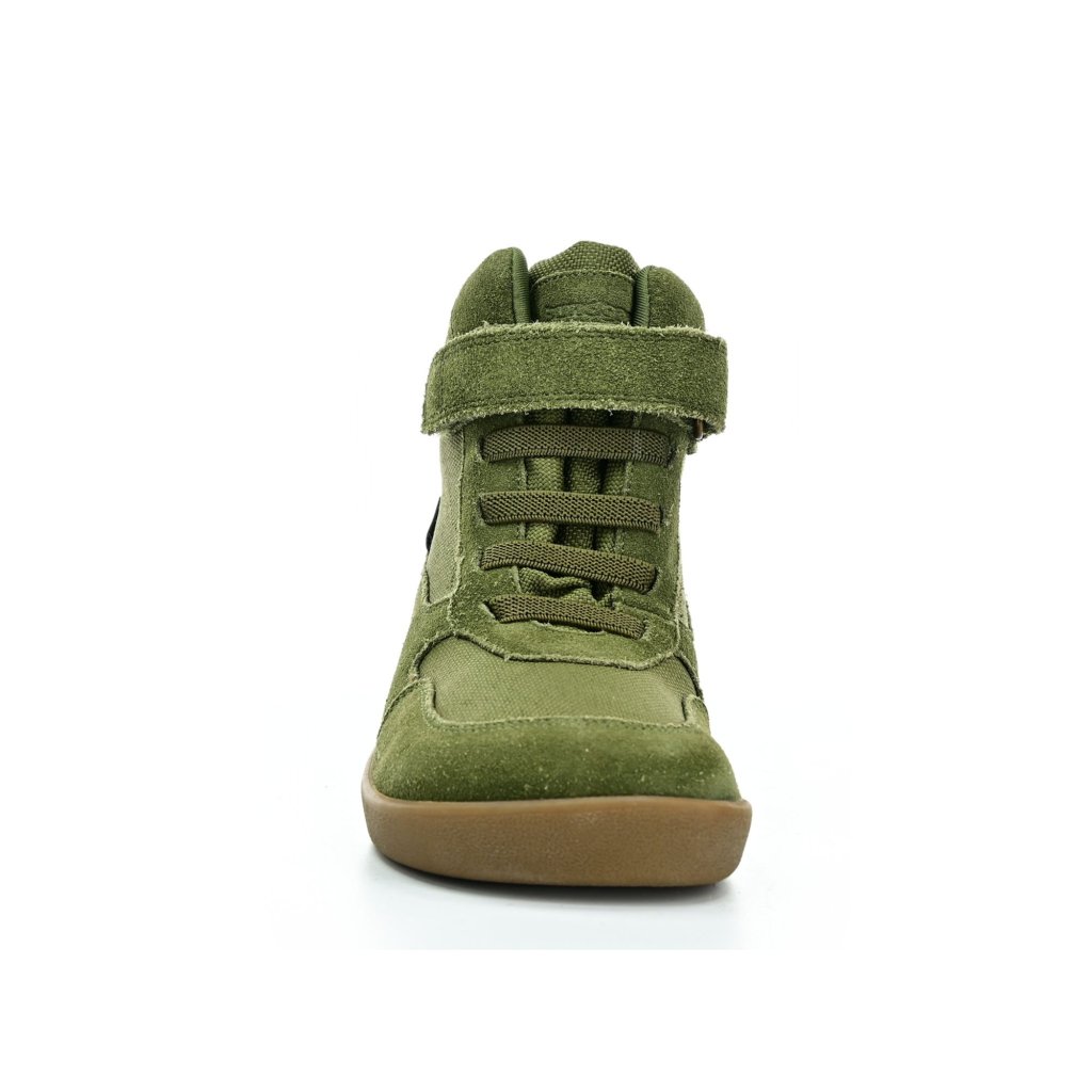 Bundgaard Brooklyn Tex Army grüne Barfuß-Stiefeletten