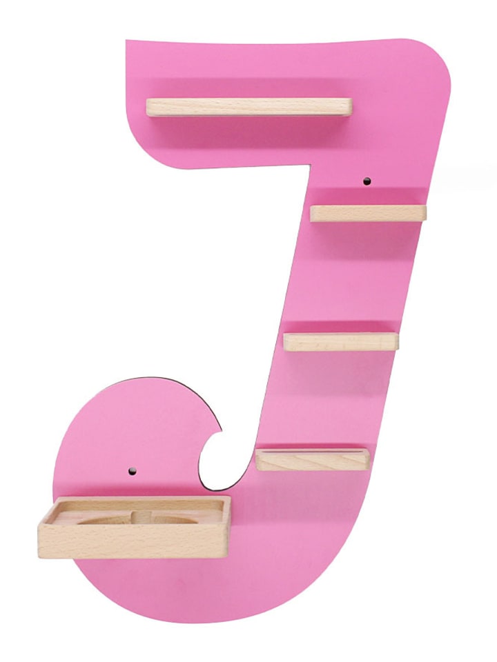 BOARTI Holz Regal Buchstabe J für Toniebox Tonies Figuren in Pink günstig kaufen onesize