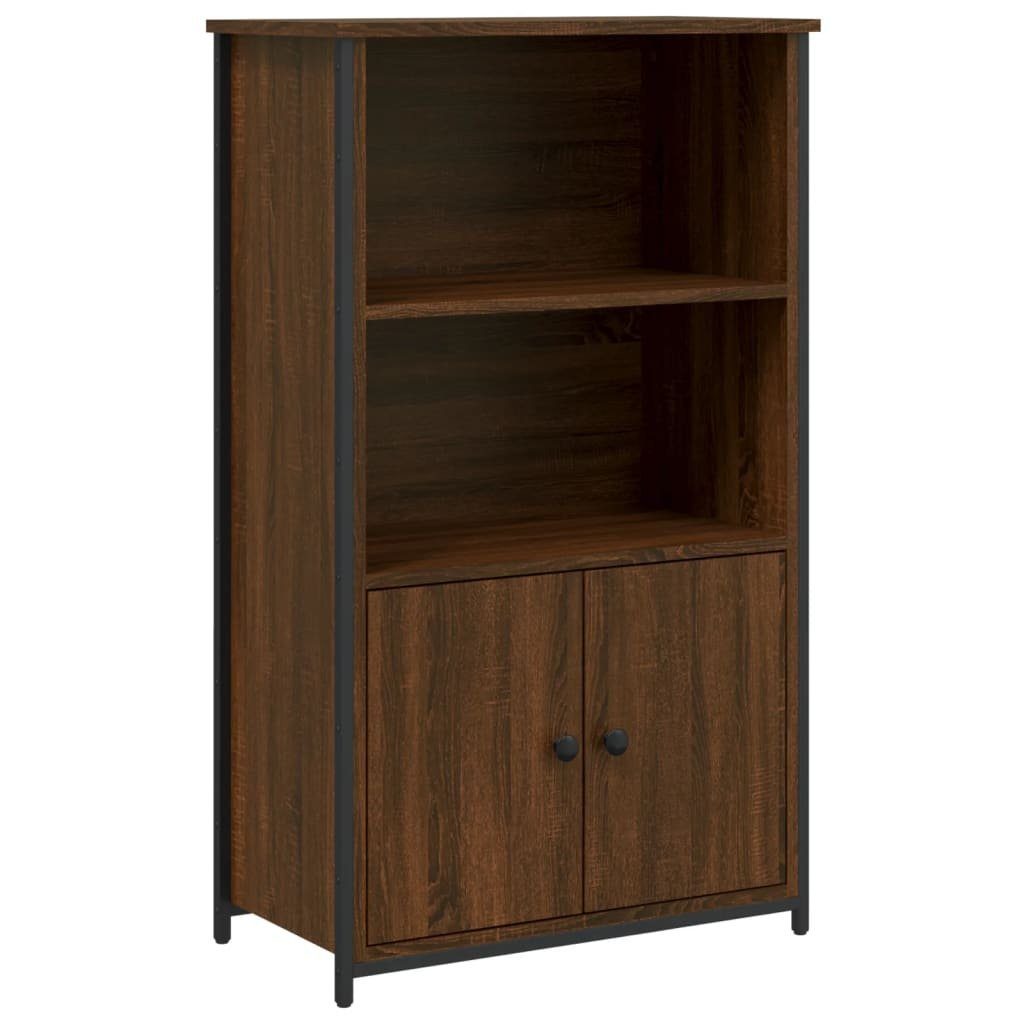 vidaXL Anrichte Highboard Braun Eichen-Optik 62x32x103,5 cm Holzwerkstoff