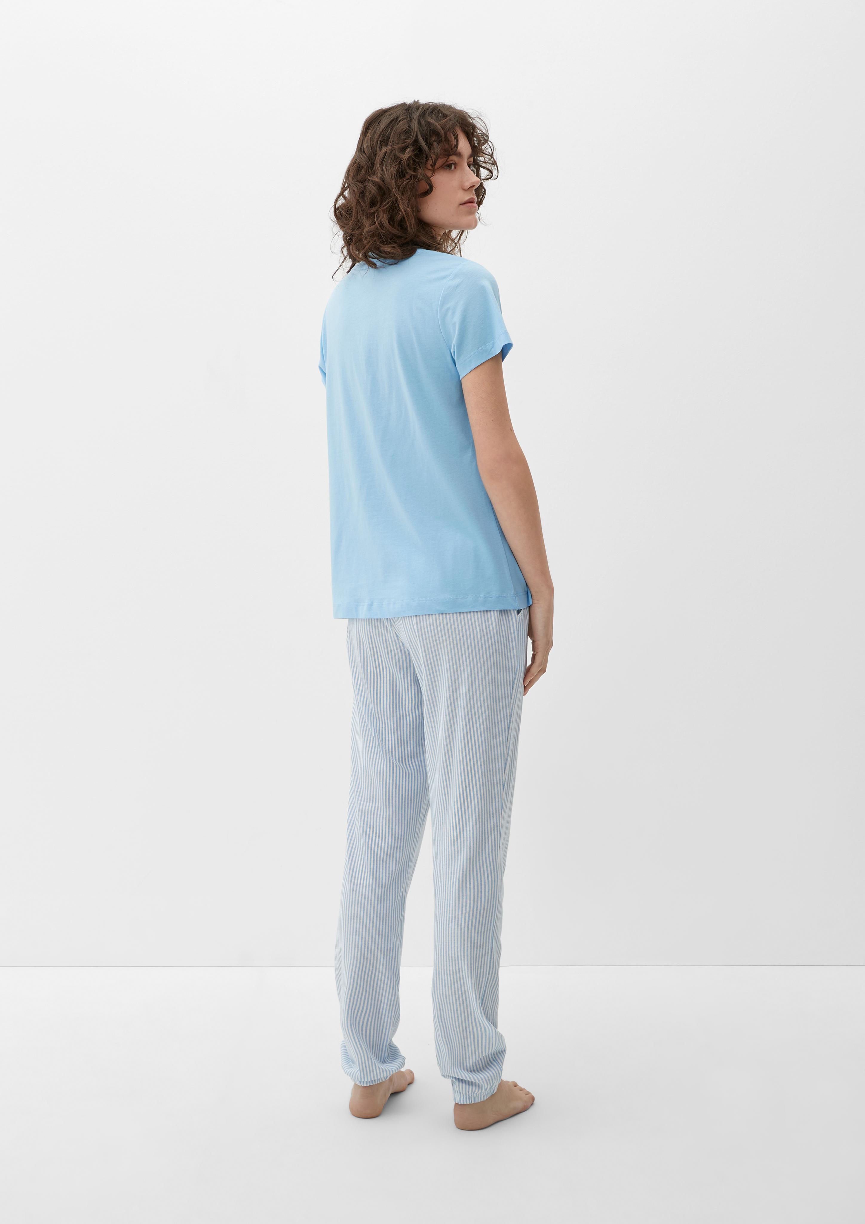 T-Shirt mit Frontprint  6007043-5300