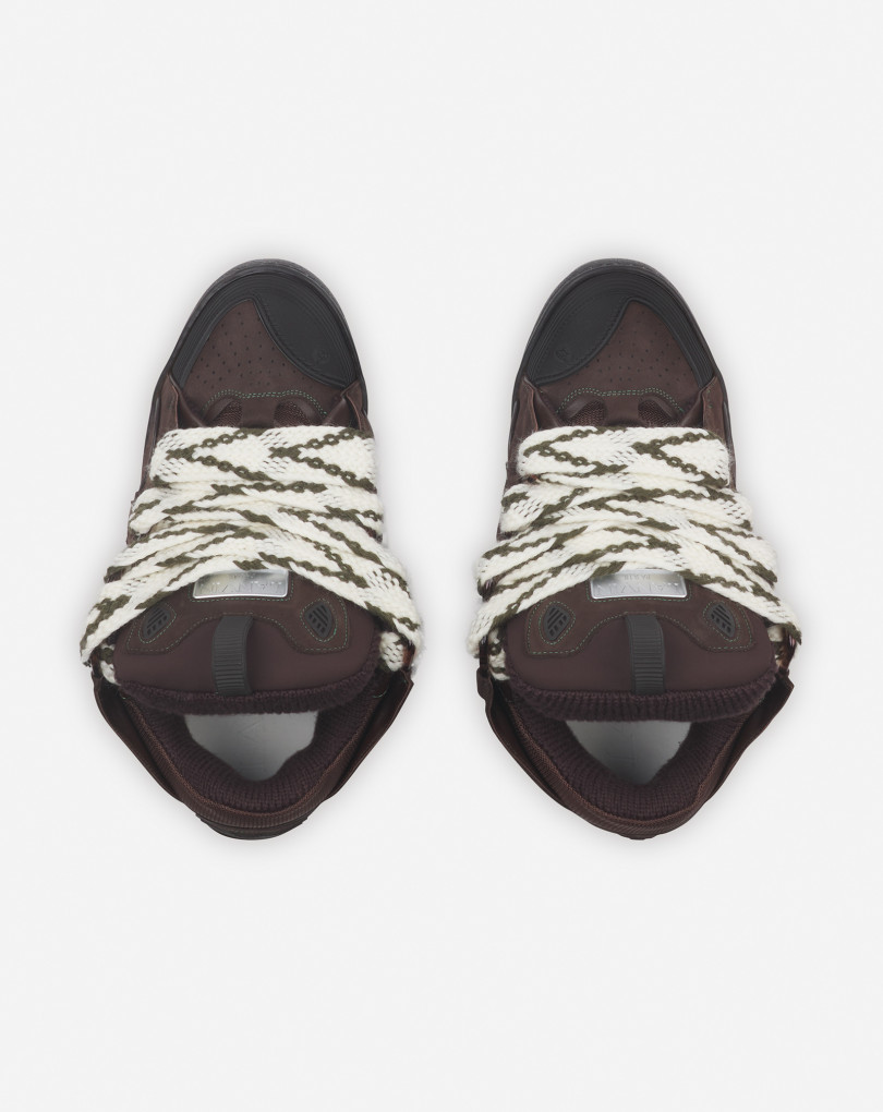 SNEAKERS CURB EN CUIR