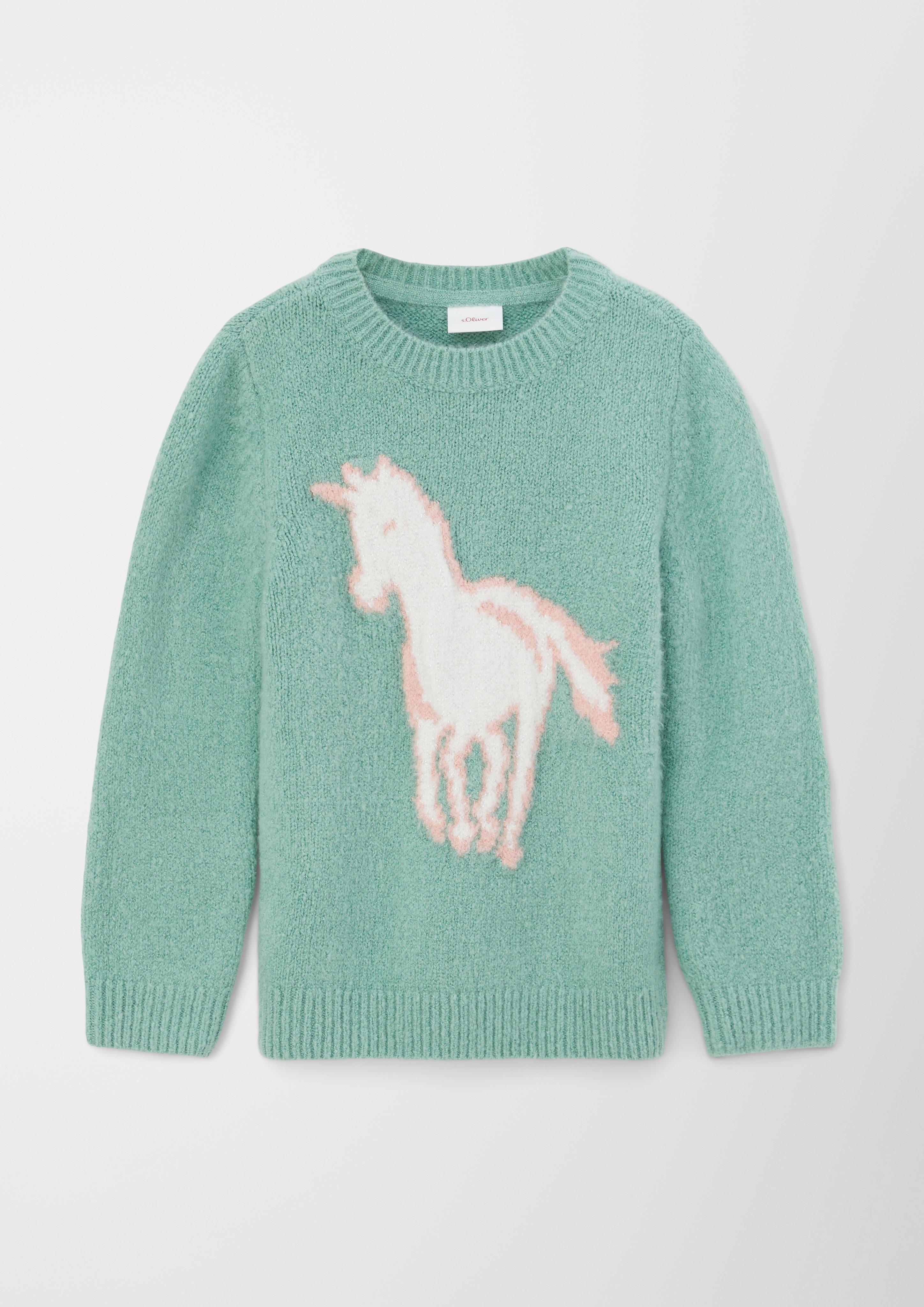 Pullover mit Einhornmotiv  2122666-7225