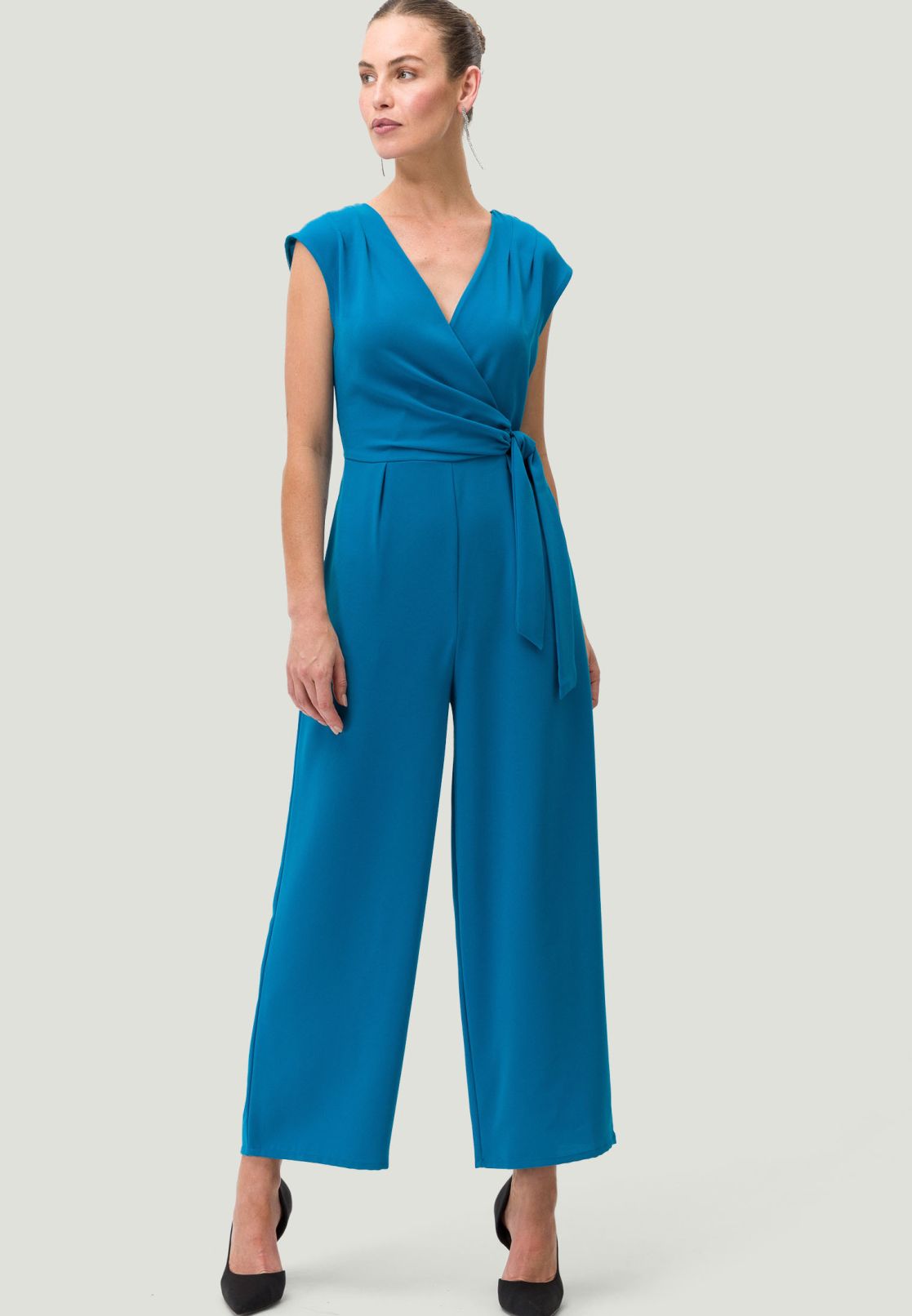 Jumpsuit mit Wickeloptik