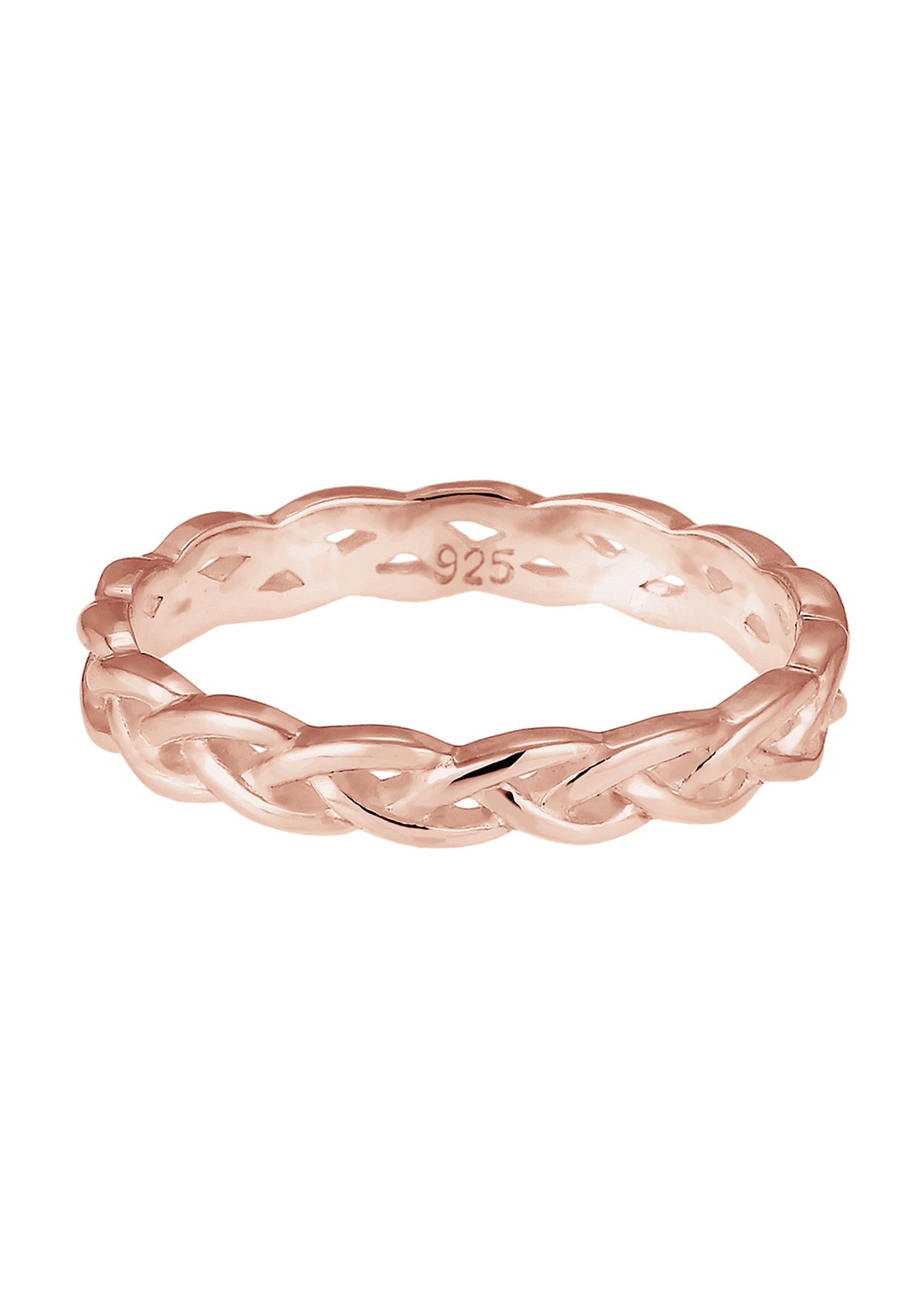 Elli Women's Braided Infinity Knot Trendy in 925 Sterling Silver