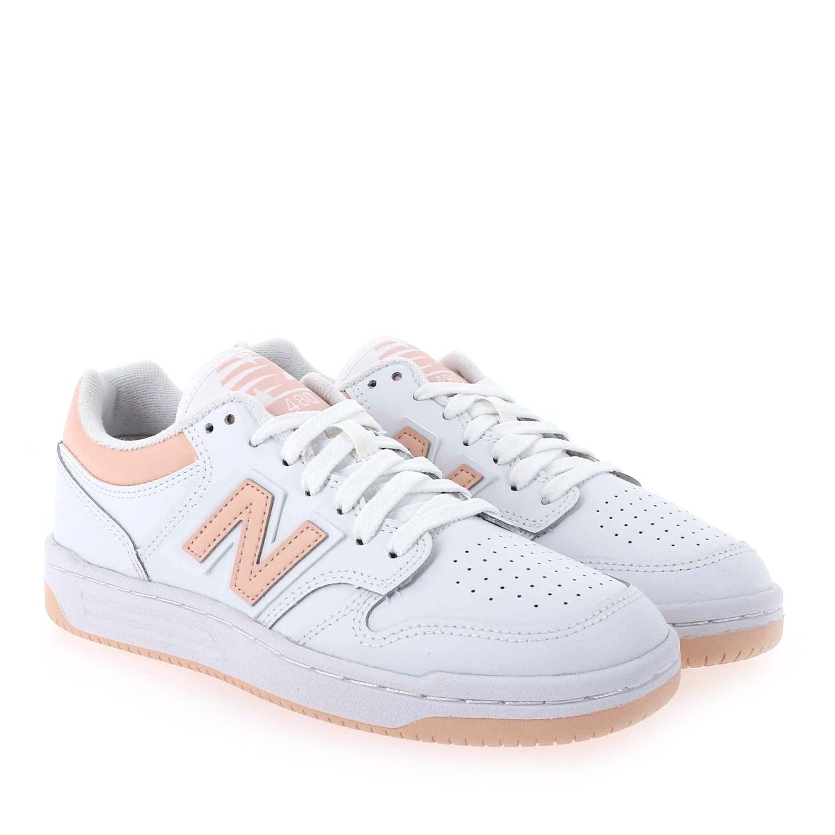 New Balance  BB480LPH  - Blanc Rose