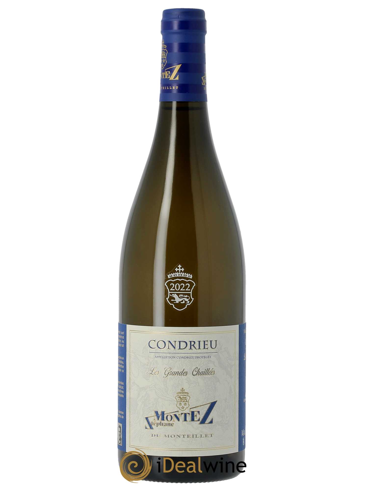 Condrieu Les Grandes Chaillées Monteillet (Domaine du) - Stéphane Montez  2022 - Lot de 1 Bouteille