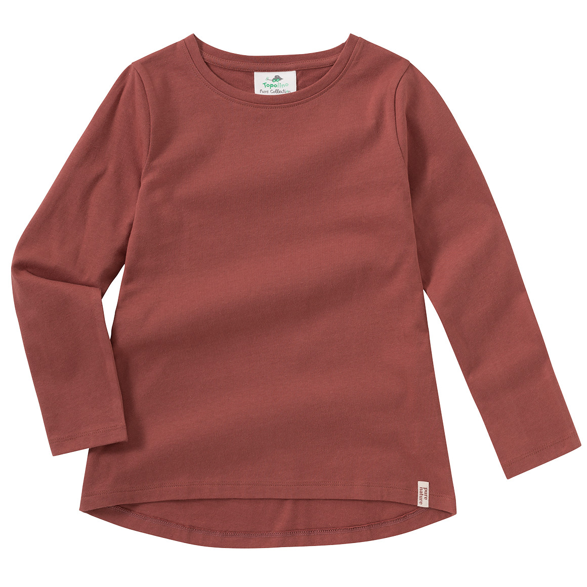2 Mädchen Langarmshirts im Set