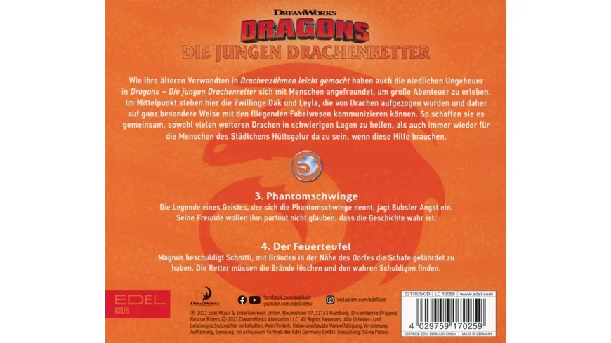 Folge 2 Dragons-Jungen Drachenretter