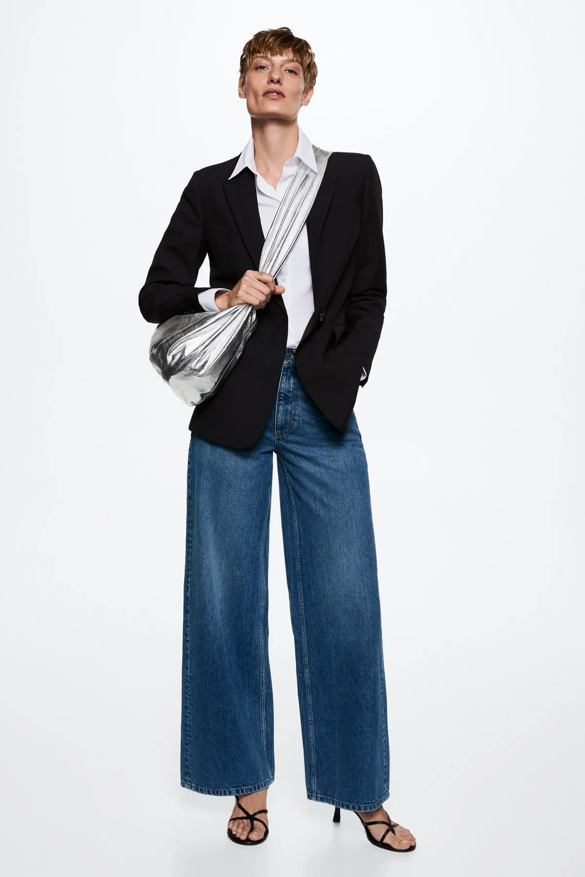 MANGO  Jeans - Blau - Wide Leg