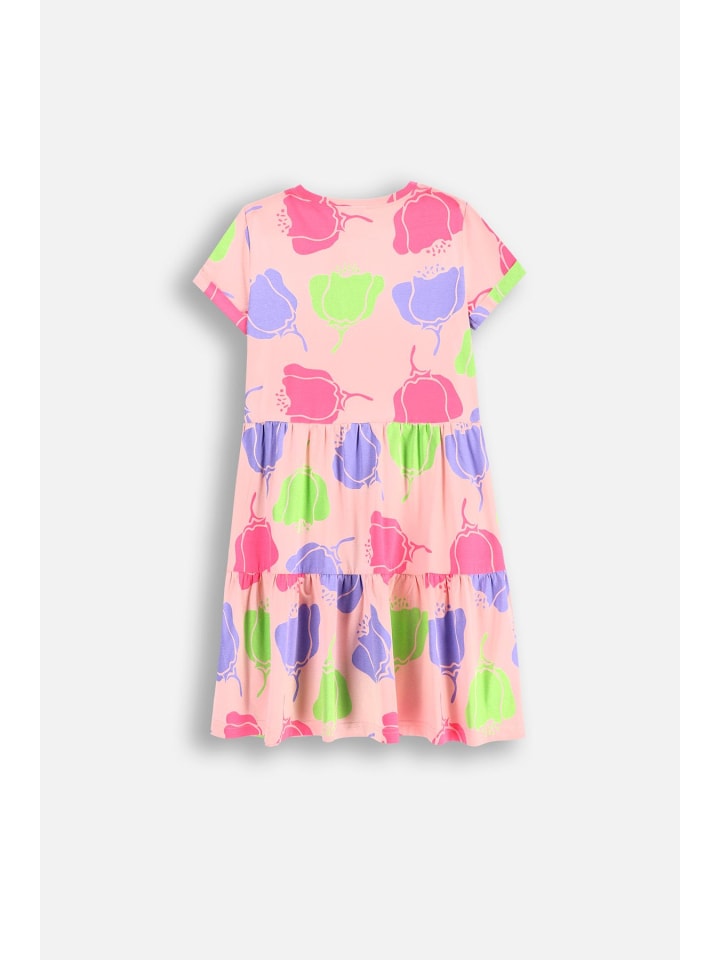 Coccodrillo Kleid mit kurzen Ärmeln in bunt günstig kaufen
