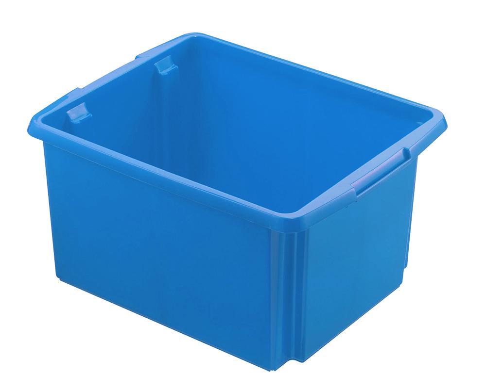 BRB Drehstapelbehälter 32 Liter, blau (10er Sparset)