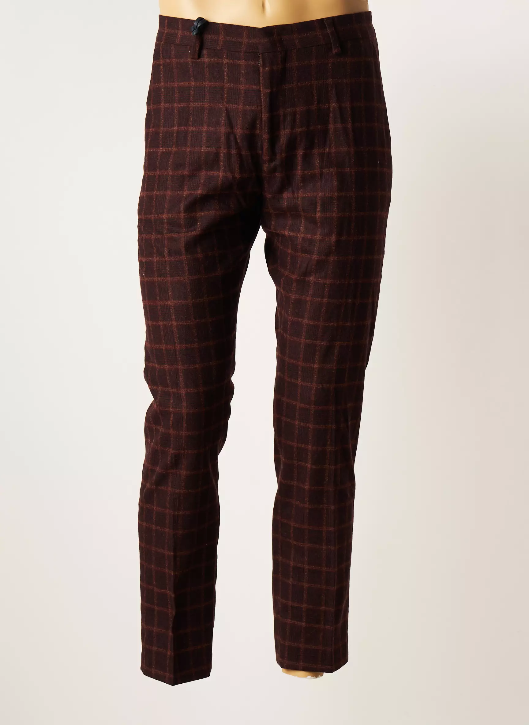 Exibit Pantalons Chino Homme couleur marron