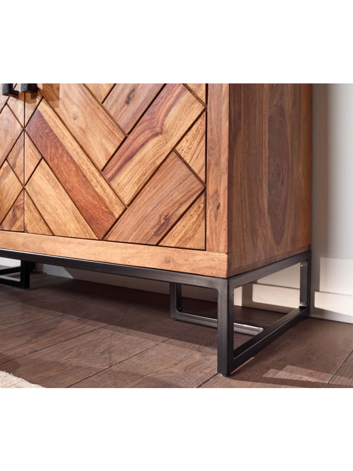 KADIMA DESIGN Schuhschrank Massivholz 100x105x40 cm Schuhregal Geschlossen günstig kaufen onesize