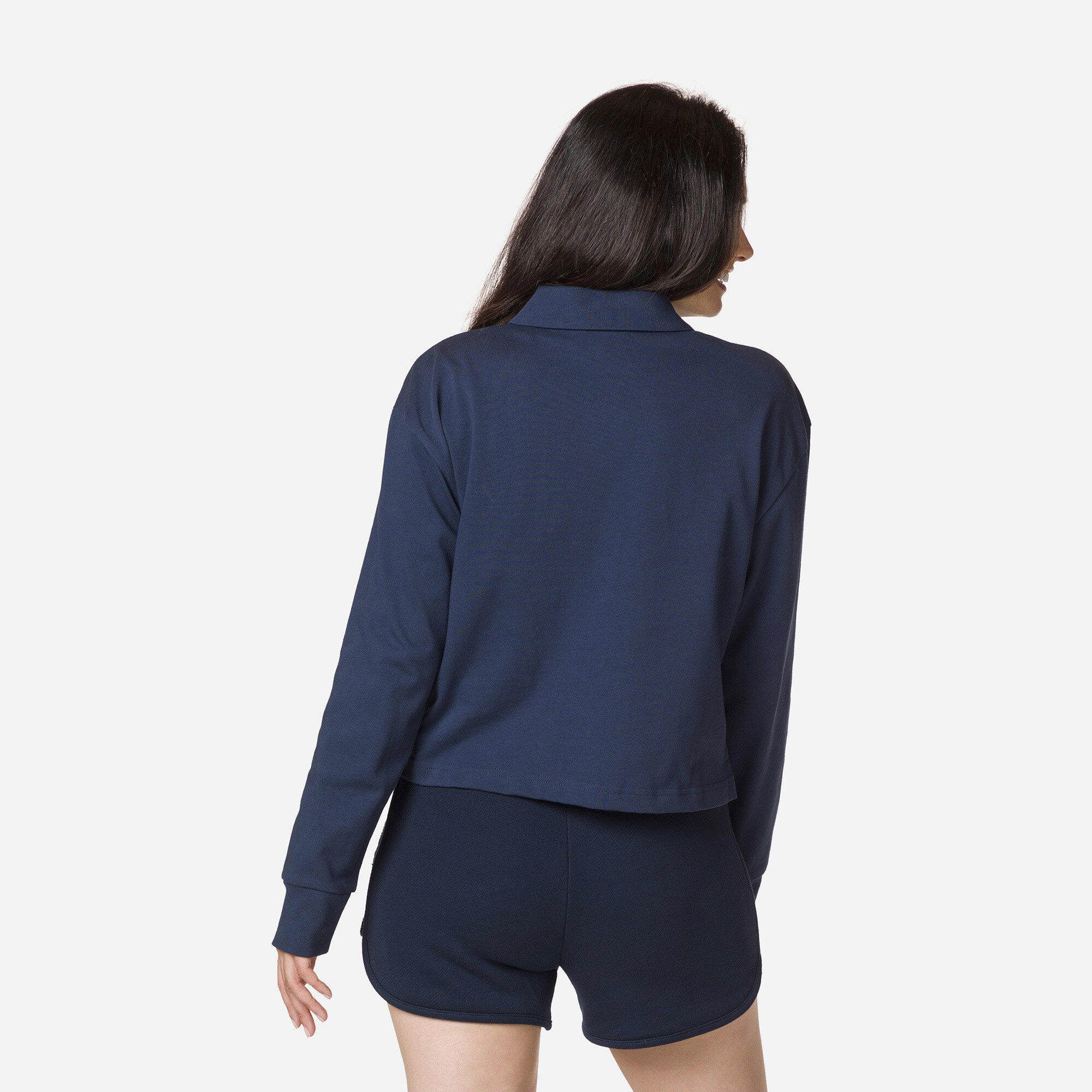 Polo court femme