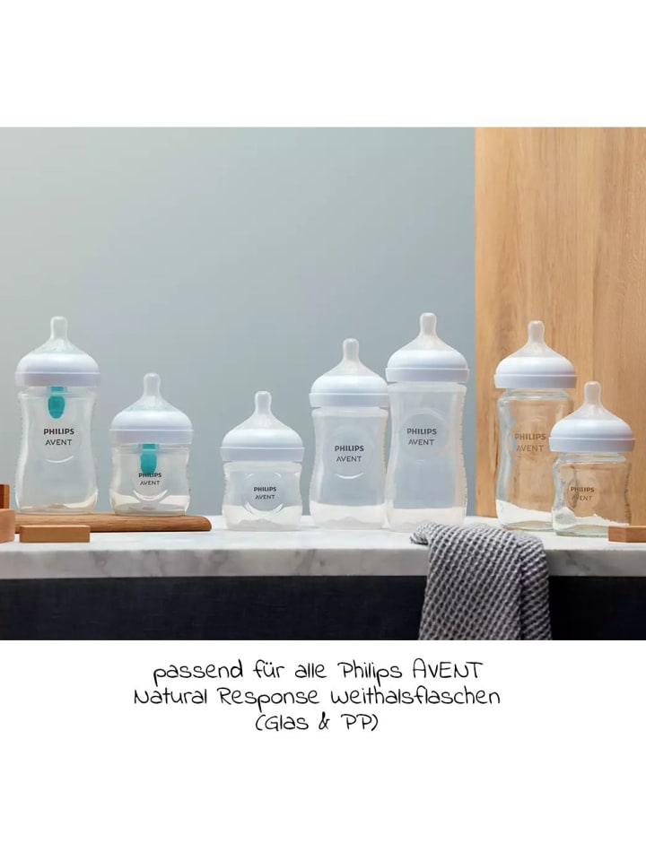 Philips Avent Trinksauger 4er Pack Natural Response - Silikon Saugerstufe günstig kaufen onesize