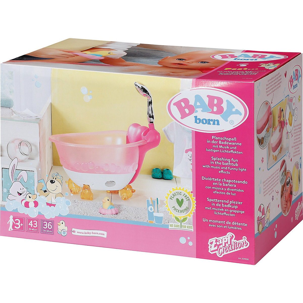 BABY born® Badewanne mit Sound