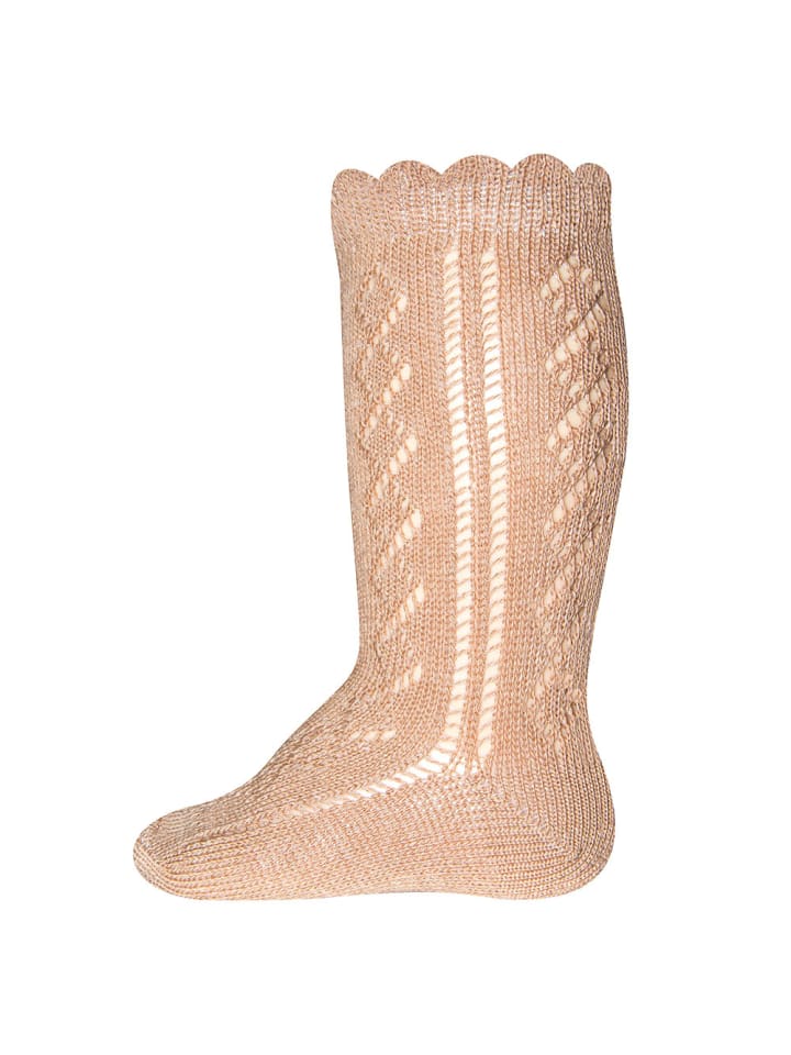 ewers 1er Pack Kniestrümpfe Traforato in camel günstig kaufen