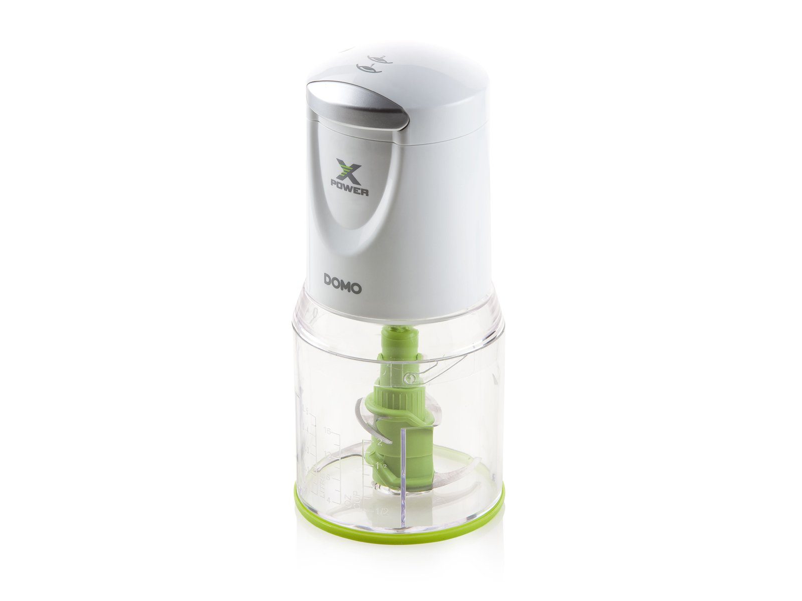Domo Zerkleinerer, 400 W, Elektrischer Food Chop-per Mehrzweck Zwiebel Gemüse-Schneider Mixer
