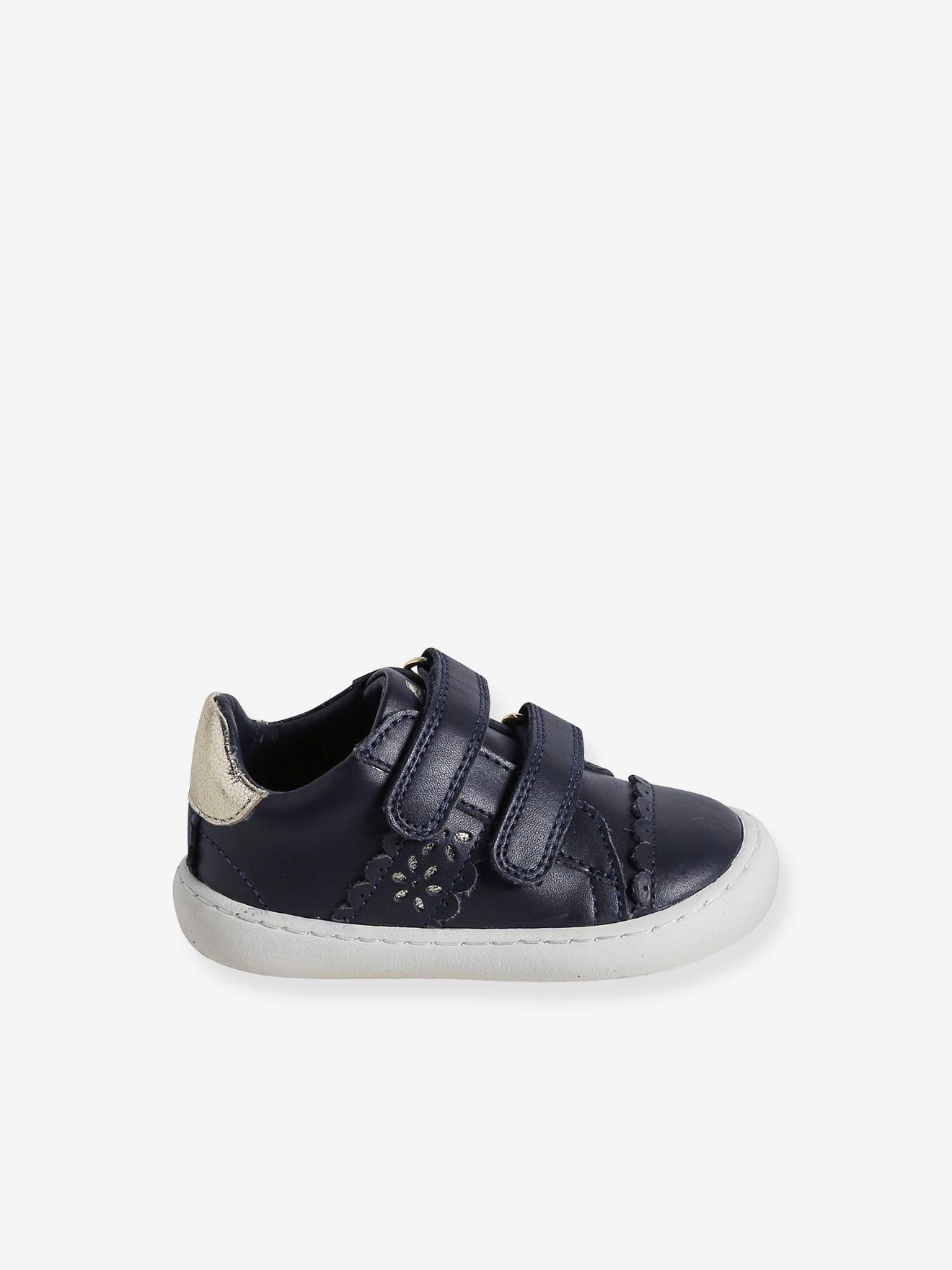 Vertbaudet Baby Klett-Sneakers - marine
