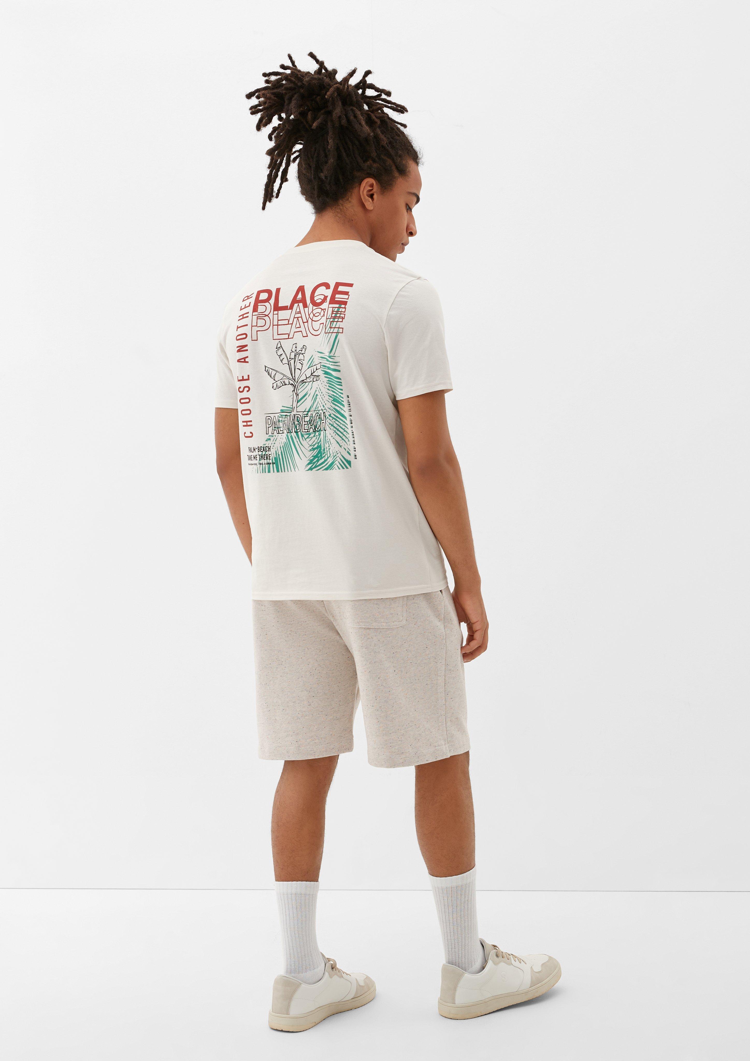 Relaxed: Melierte Shorts  2127964-80W0