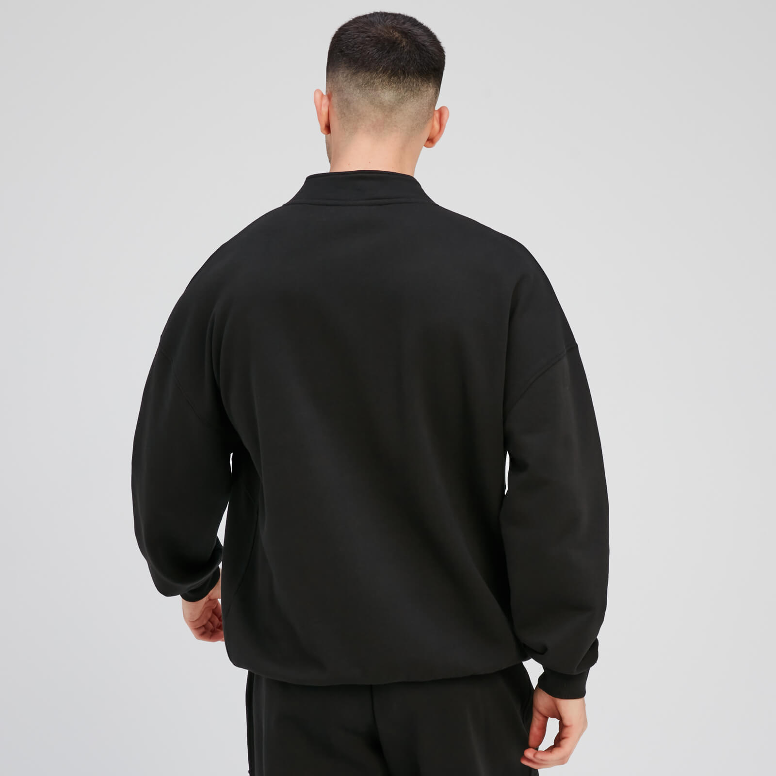 Haut à fermeture éclair ¼ MP Rest Day pour hommes – Noir