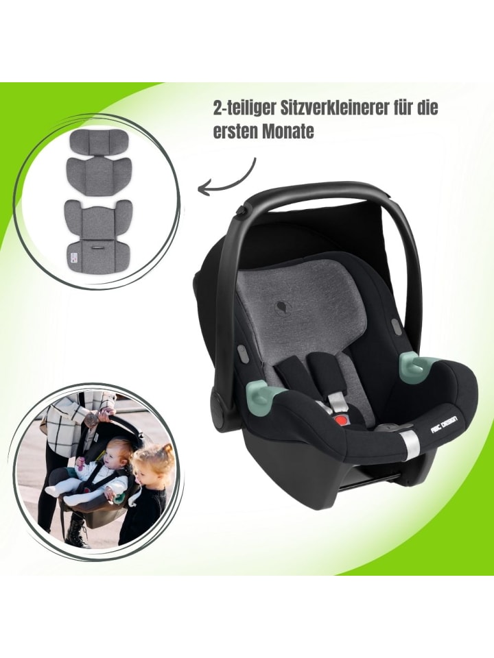 ABC-Design ABC Tulip Babyschale i-Size / 0 bis ca. 13 kg - Farbe: Graphite 2025 günstig kaufen onesize