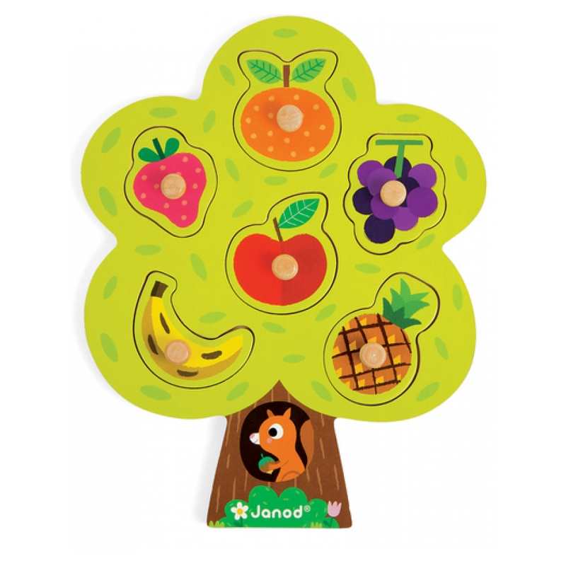 Puzzle Arbre gourmand 6 pièces