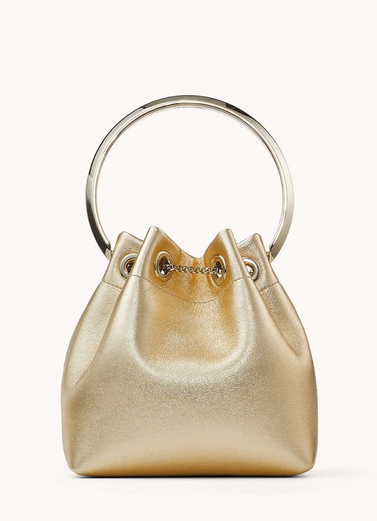 Geantă de mână Jimmy Choo Bon Bon din piele de miel