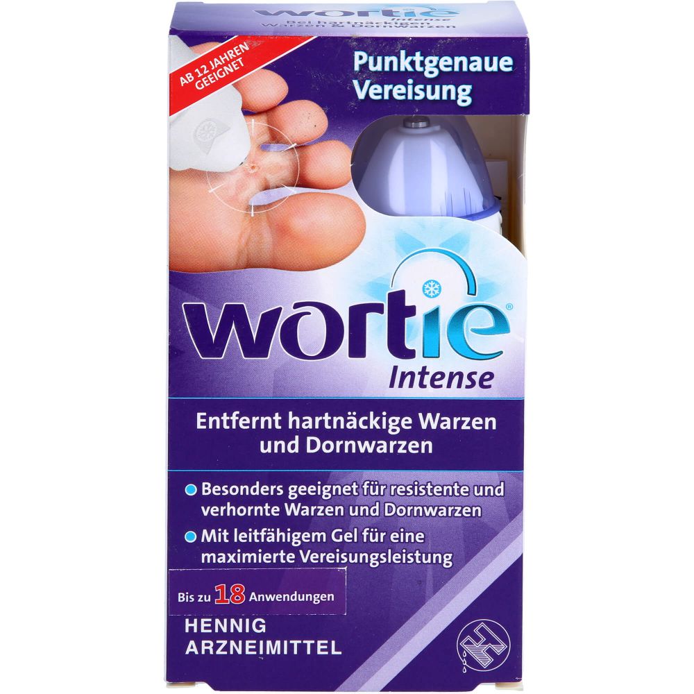 WORTIE Intense gegen Warzen u.Dornwarzen Spray+Gel