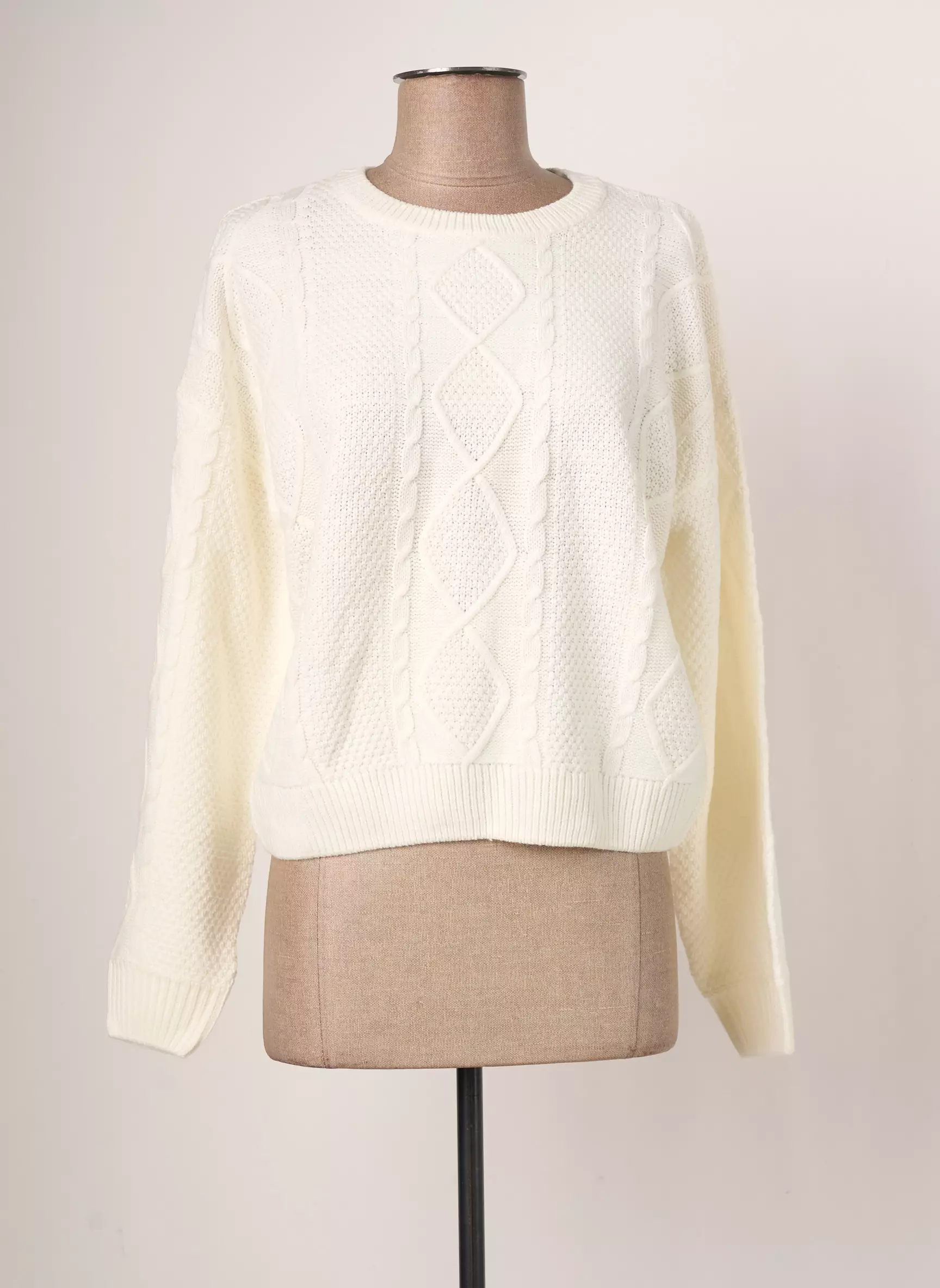 Sinsay Pulls Femme couleur beige