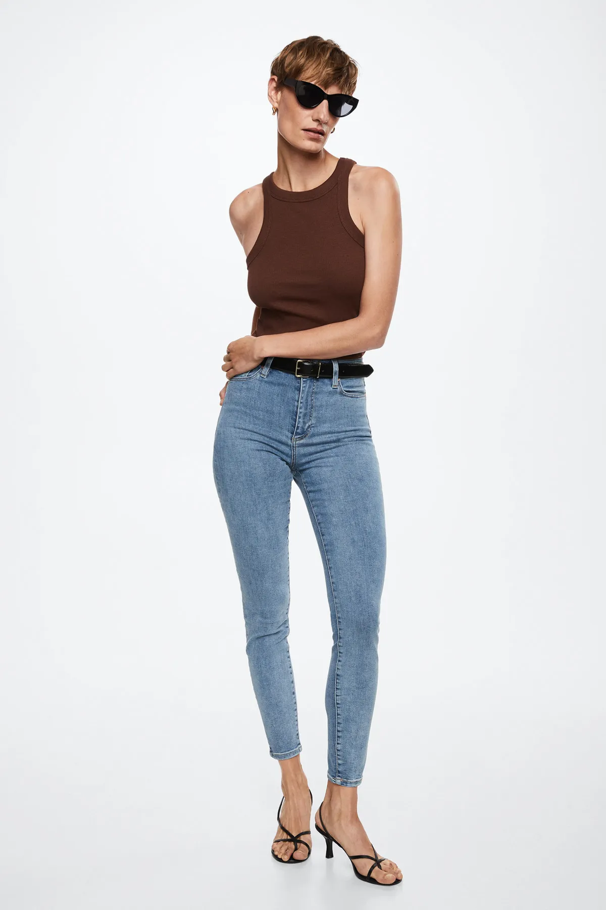 MANGO  Blaue Damenjeans 27050828