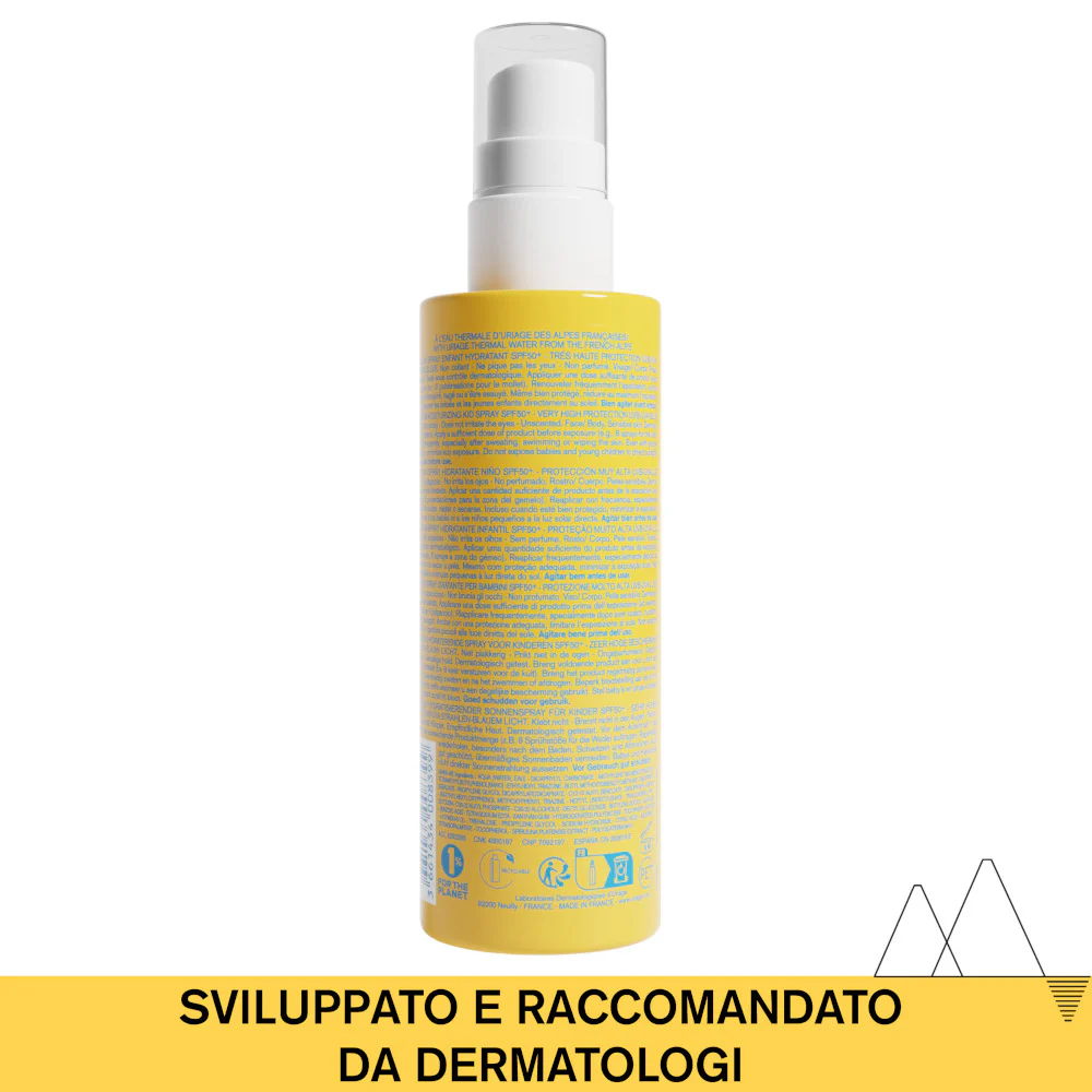 BARIESUN Hidratantni sprej za djecu SPF50+ - Sprej za tijelo za sunčanje s visokom zaštitom, Dječji proizvodi
