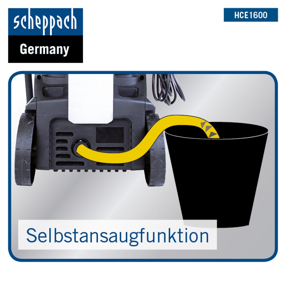 Scheppach Elektro-Hochdruckreiniger HCE1600 SE