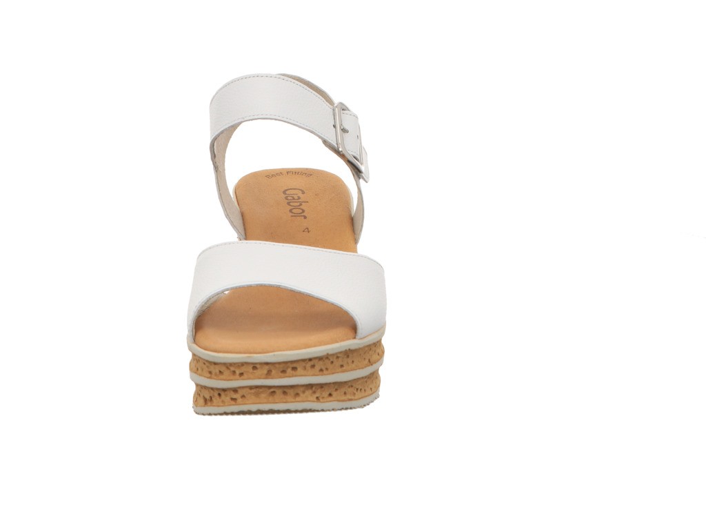 GABOR Klassische Sandalen weiss