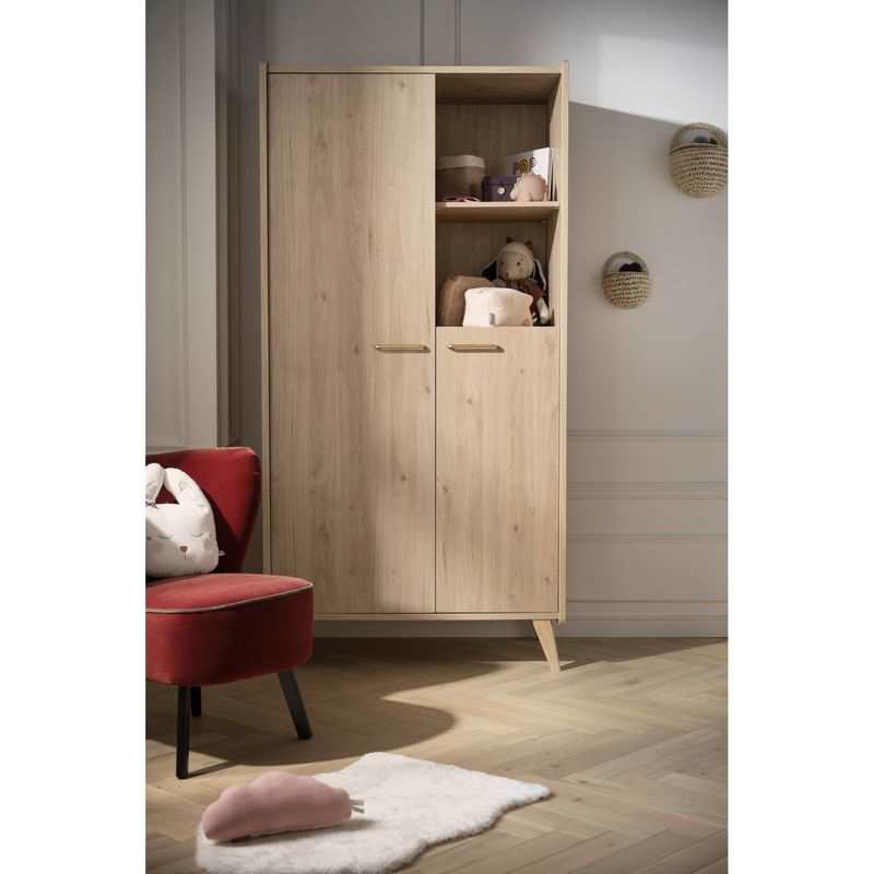 Armoire 2 portes et 2 niches Arty