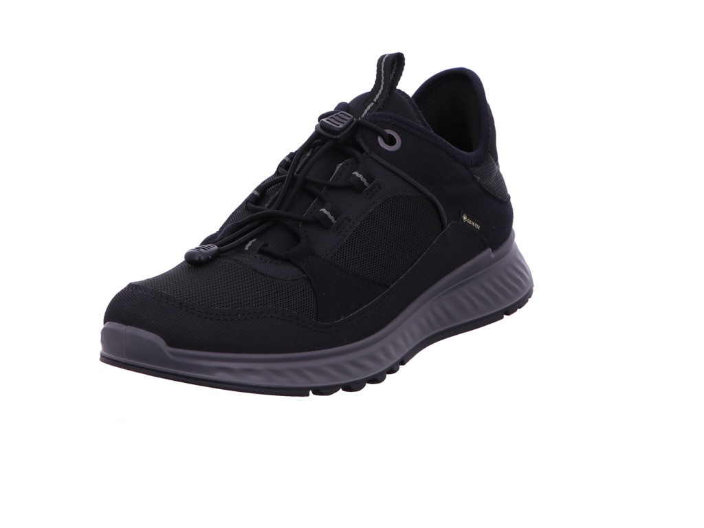 ECCO Freizeit Schnürer schwarz EXOSTRIDE,BLACK