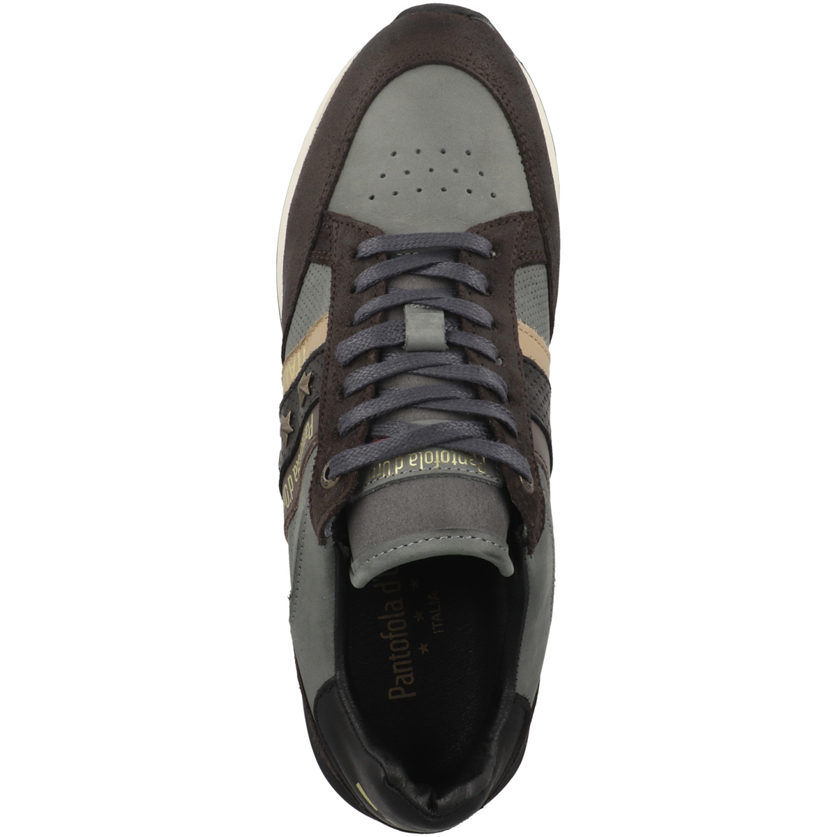 Pantofola d Oro Imola Runner Uomo Low Sneaker Low dunkelbraun