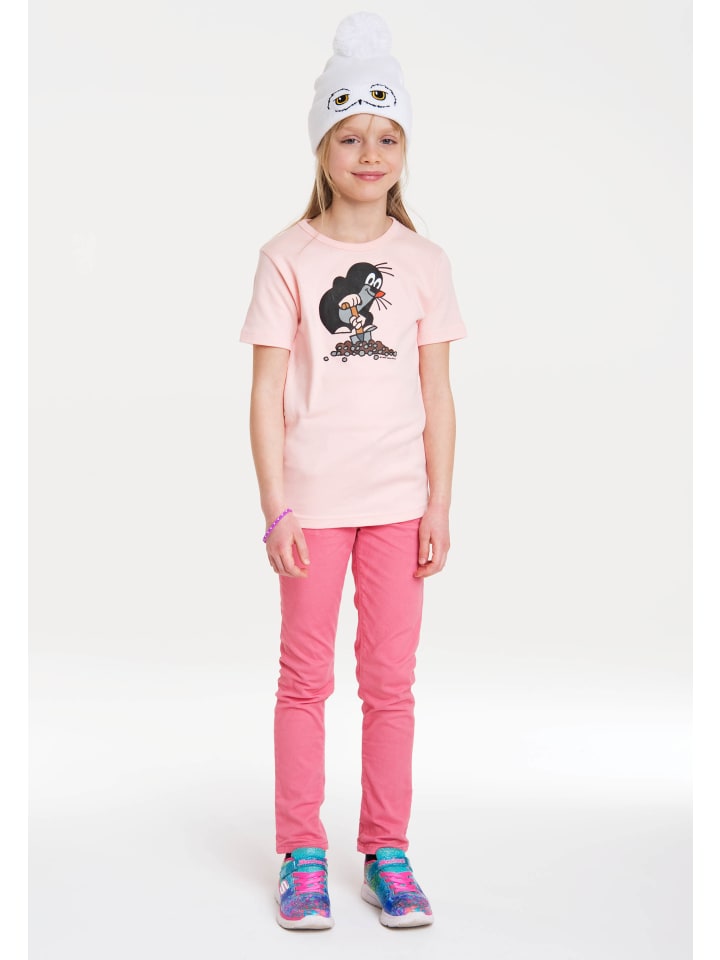 Logoshirt T-Shirt Der kleine Maulwurf in rosa günstig kaufen