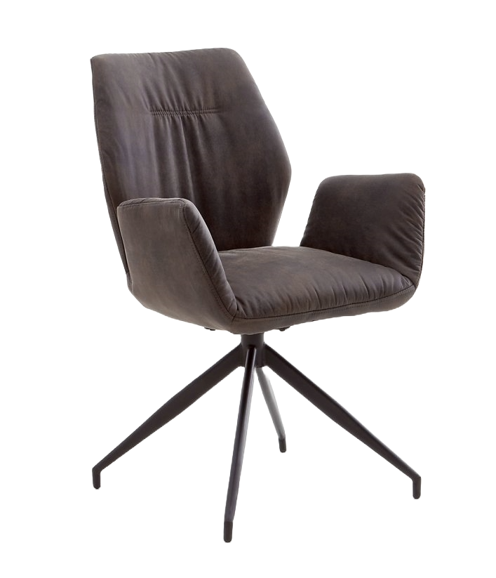 Niehoff Design-Armlehnstuhl Windhoek Anthrazit