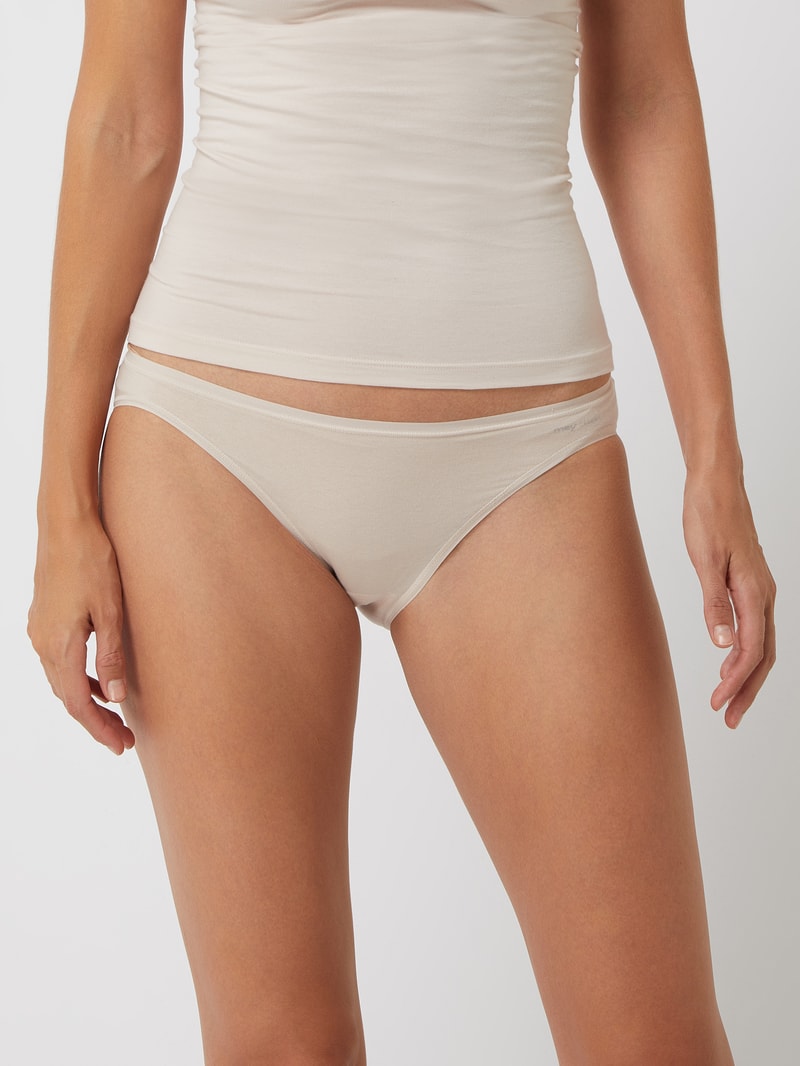 Slip mit Stretch-Anteil Modell 'Organic' in beige