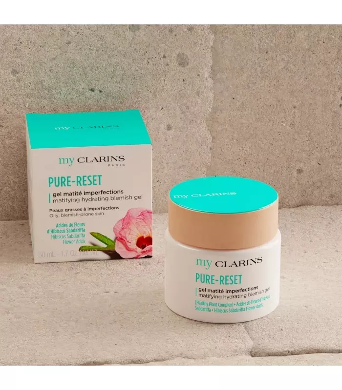 MY CLARINS PURE-RESET Gel matité imperfections - Peaux grasses & imperfections