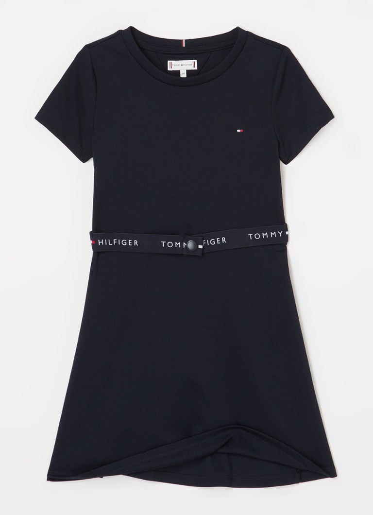 Tommy Hilfiger  Essential jurk met ceintuur