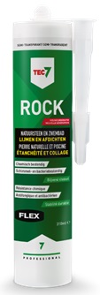 TEC7 539006000 Rock Selante e adesivo flexível semitransparente 310ml