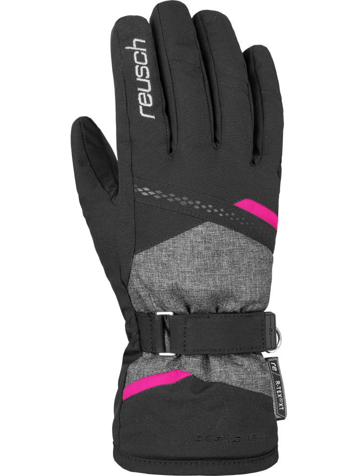 Reusch Fingerhandschuh Hannah R-TEX XT in blck/blck melang/pink glo günstig kaufen