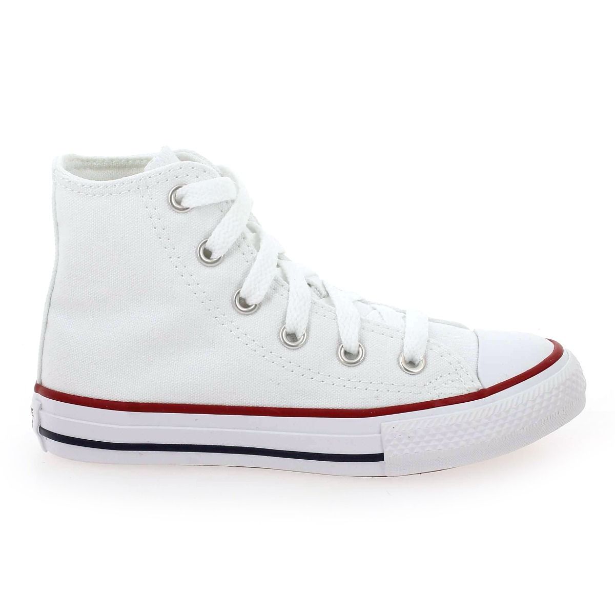 Converse  CHUCK TAYLOR ALL STAR HI KIDS - Blanc