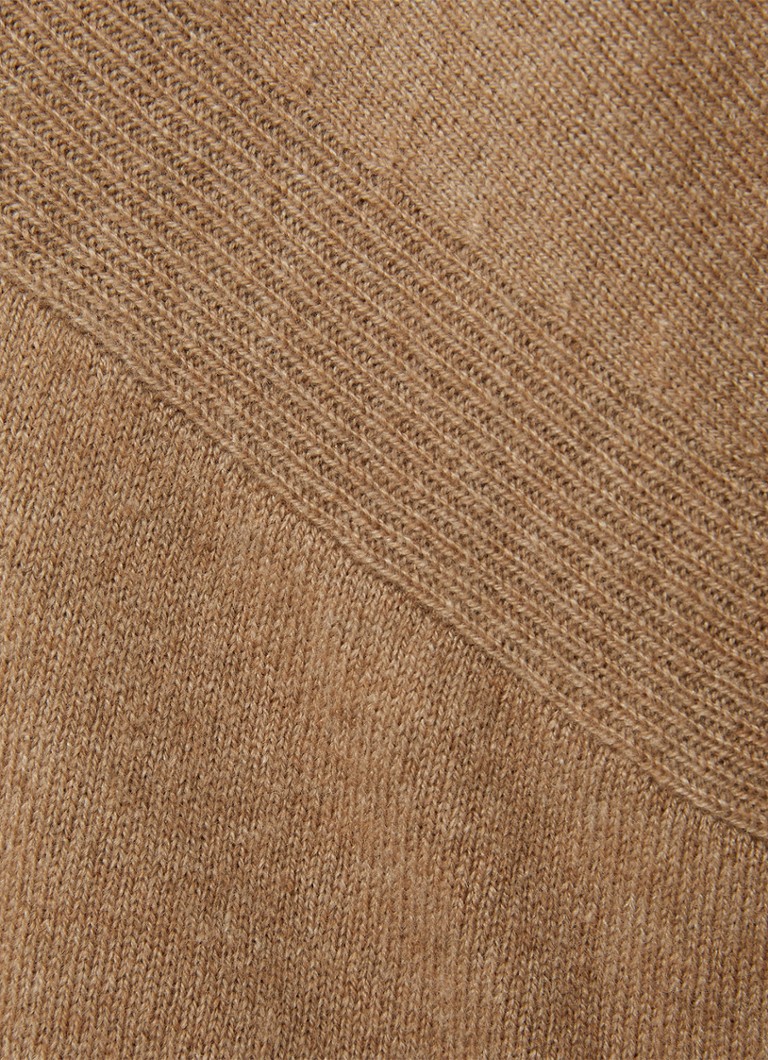 Gola alta Reiss Alicia em malha fina com mistura de cashmere