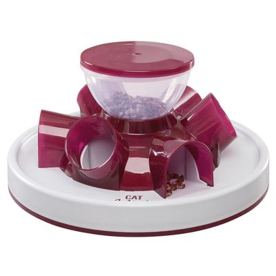 Trixie Katzenspielzeug Cat Activity Tunnel Feeder
